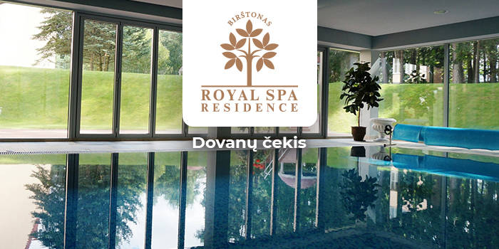 „Royal SPA Residence“ DOVANŲ ČEKIS