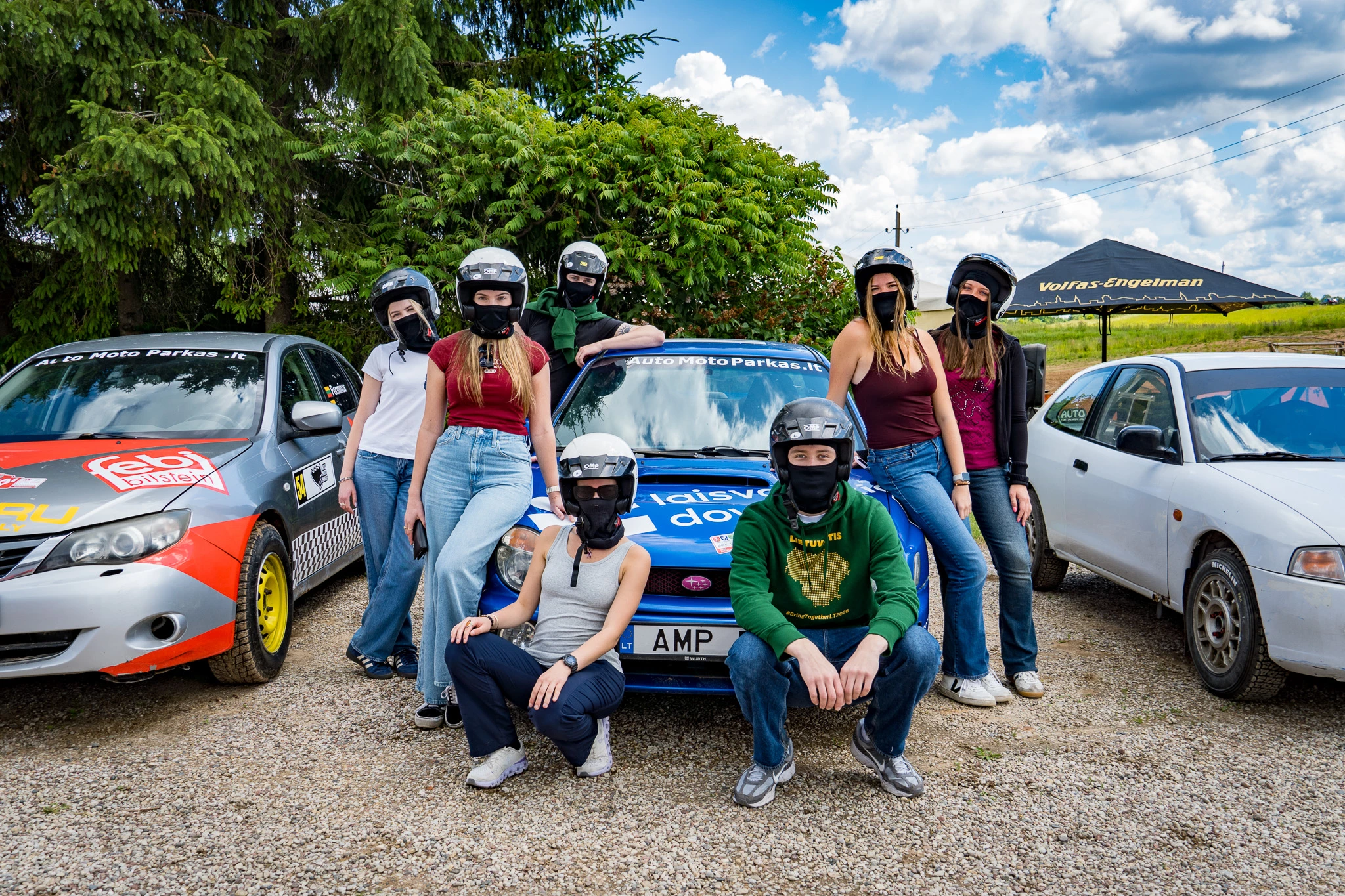 „Aistė‘s Rally Academy“ vairavimo pamoka ant žvyro - Noriu Noriu Noriu