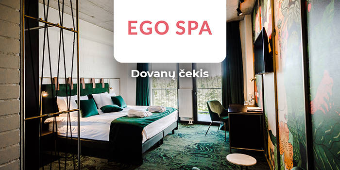 „EGO SPA“ DOVANŲ ČEKIS