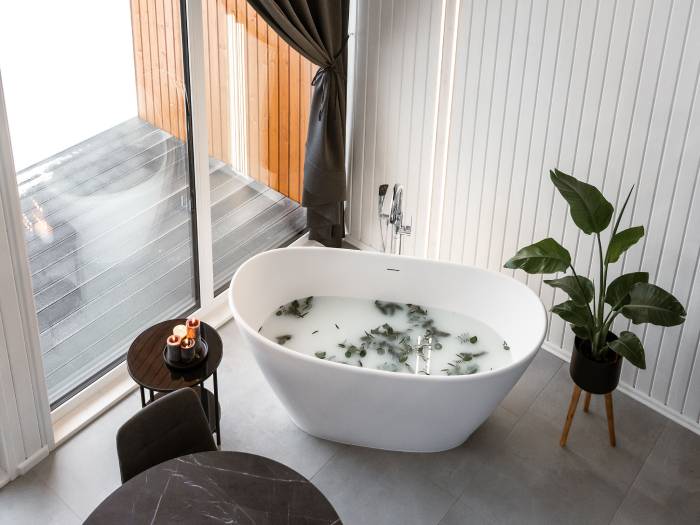 "Sniegi" design cabins - Viešbučiai Maduonos savivaldybėje