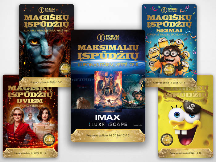 Forum Cinemas Vilnius - Viešbučiai Vilniuje